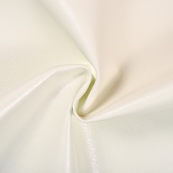 Ткань Дерматин (Кожзам) для мебели, цвет Белый (на отрез)  в Энгельсе