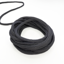 Шнур для одежды d-4.5мм, цвет Серый (на отрез)  в Энгельсе