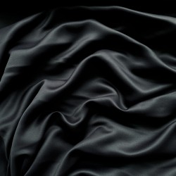 Светозатемняющая ткань для штор &quot;Блэкаут&quot; 95% (Blackout), цвет Черный (на отрез)  в Энгельсе