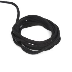Шнур для одежды 4,5 мм, цвет Чёрный (на отрез)  в Энгельсе