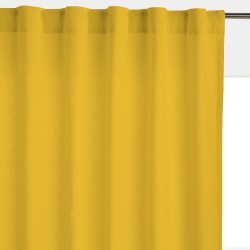Штора уличная на Трубной ленте (В-220*Ш-145) Желтая, (ткань Оксфорд 600)  в Энгельсе