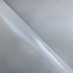 Ткань ПВХ 450 гр/м2, Серый (Ширина 150см), на отрез  в Энгельсе