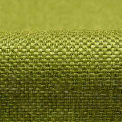 Ткань Блэкаут для штор светозатемняющая 85% &quot;Рогожка Зеленая&quot; (на отрез)  в Энгельсе