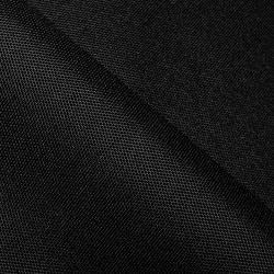 Прорезиненная ткань Оксфорд 600D ПВХ, Черный   в Энгельсе