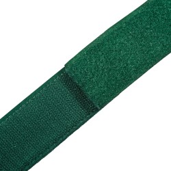 Контактная лента 40мм (38мм) цвет Зелёный (велькро-липучка, на отрез)  в Энгельсе