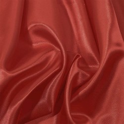 Ткань Атлас-сатин, цвет Красный (на отрез)  в Энгельсе
