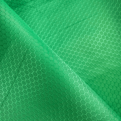 Ткань Оксфорд 300D PU Рип-Стоп СОТЫ, цвет Зелёный (на отрез)  в Энгельсе