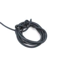 Шнур (Резинка) шляпный 3мм, цвет Серый (на отрез)  в Энгельсе